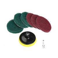 Kit De Escobillas De Limpieza De 8 Piezas Con Broca De Potencia Para Adornos De Pared Y Azulejos Herramienta De Limpieza Para El Hogar - details 1