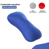 Almohada De Soporte Cervical Para Viaje Y Hogar Con Partículas De Espuma Microbarril Tubo De Bolster Almohada De Cuello Para Descanso Del Sueño - details 14