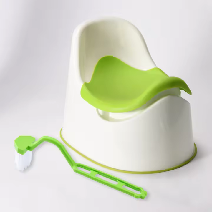 orinales infantiles,Kids Wc para niños, orinal. desmontable y antideslizante inodoro engrosado para niños,Portátil Confortable. Ayuda al aprendizaje de bebes y niños.Viene con tapa y cepillo. - 1