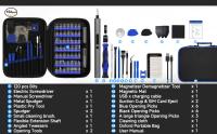 Kit De Herramientas De Reparación Profesional Galacok 154 En 1 Precisión Con 120 Destornilladores Magnéticos Tipo-C Sin Fuente De Alimentación Específica - details 4