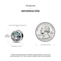 Encantos De Estrella Luminosa Platinados Para Pulsera Original Joyería DIY Simbolo Eterno Colgante De Amor Cadena De Seguridad Compatible Con Pulseras Originales - details 47