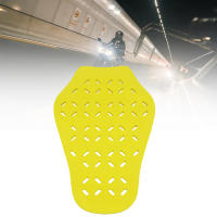 Protector De Espalda Para Motocicleta Inserto De Armadura EVA Duradero Para Adultos Hombres Mujeres Unisex Color Amarillo - details 1