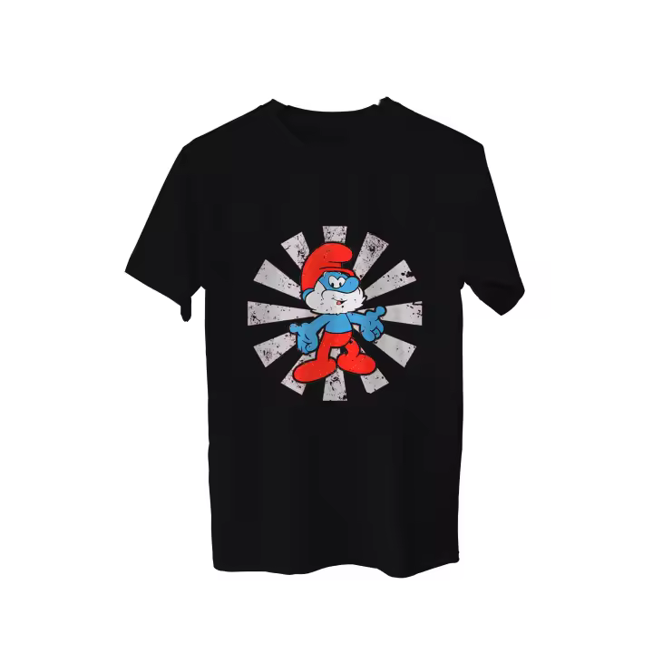 Camiseta Los Pitufos. Smurfs. Papa Pitufo. Pitufina. Gargamel. Varios colores. Todas las tallas. - 1