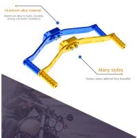 Palanca De Cambio De Marchas Para Motocicleta De Aleación De Aluminio Doble Cabeza Accesorios De Motorbike Reemplazo Inicial - details 1