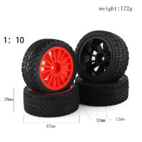 Pneumático De Carreras RC 1/10 Para Carro De Rally En Carretera RS Neumático De Plástico Para Tamiya TT01 TT02 XV01 TA06 PTG2 HPI KYOSHO WR8 HSP Partes De Mejora - details 0