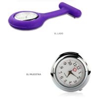 Reloj De Bolsillo Pequeño Y Exquisito De Silicona Con Broche Correa Fija Reloj De Cuidadores Regalo Ideal Para Enfermeras - details 5