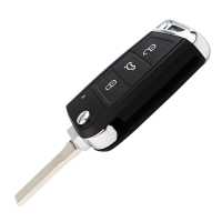Ociodual Carcasa Llave de Mando 3 Botones Compatible con Golf 7 GTI MK7 Skoda Octavia A7 Seat, Funda Rígida Shell Case Cover - details 4