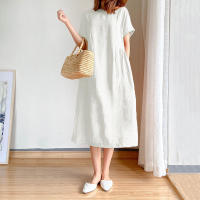 Vestido De Encaje Casual Para Mujer Verano Sin Mangas A-Line Con Bolsillos Vestido De Playa De Vacaciones Vestido De Suelta Para Dormir Polyester - details 6