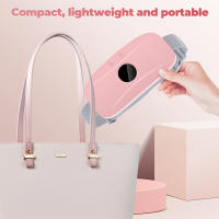 Cinturón Calentador De Uterus Multifuncional Relajación Y Masaje De Cintura Con Vibration Calor Comprimido Para Abdomen - details 9