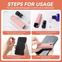 LimpiaPantalla 2 En 1 Spray Limpia Y Seca Para Pantallas De Teléfono Móvil PC Tablet iPad Microfibra Eliminador De Polvo Herramientas De Limpieza - details 9