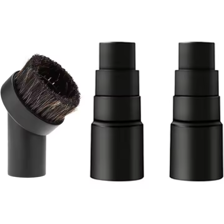2 piezas de adaptador de Manguera de aspiradora, 1 piezas de Polvo de CRIN, adaptador de aspiradora, adaptador de reductor de vacío (25/30/34/42mm) - 1