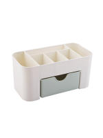 Caja De Almacenamiento Para Uñas Y Joyería Multifuncional Con Accesorios Para Algodón Suave Herramientas De Limpieza De Escritorio Caja De Cosméticos - details 8