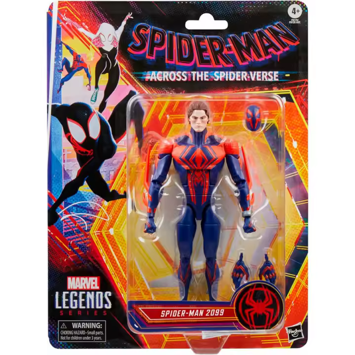 Figura Spider-Man 2099 Across The Spider-Verse Spider-Man Marvel 15cmFigura  Coleccionable - Idea de Regalo- Mercancia Oficial - Juguetes para Niños y Adultos - Movies Fans - Muñeco para Coleccionistas y Exposición - 1