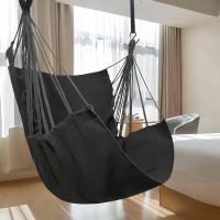 Silla De Hamaca De Tela Individual Con Base Antideslizante Y Bolsa De Almacenamiento Ideal Para Dormitorios Y Relajación - details 4