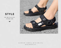 Par De Zapatos Casuales Para Hombre Moda Verano Resistente Al Desgaste Sandalias Deportivas Trendy Para Playa Y Uso Diario Talla Unida Material Superior De Tela Y Suela EVA - details 2