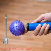 10Pcs Agujas De Aire Para Balón De Acero Inoxidable Punzón De Bomba De Inflado Para Baloncesto Y Fútbol Adaptadores De Válvula Inflable - details 11