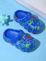 Zapatillas De Jardín Para Niños Dinosaurio Lindo Y Divertido Sandalias De Verano Para Niños Clog De Playa Y Piscina Transpirables Tallas True Fit Para Niños De 1 a 6 Años - details 9