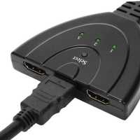 Ociodual Cable Multipuerto Ladron Switch de 3 puertos HDTV hembras a 1 HDTV macho para PS3, Xbox One, DVD, etc - details 2