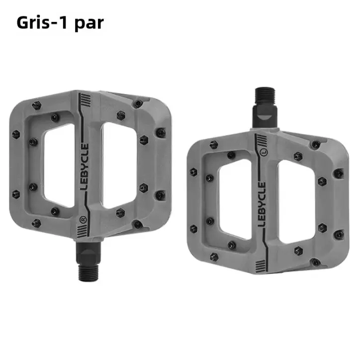 Pedales De Bicicleta MTB Lebycle De Nylon Alta Resistencia Antideslizante Accesorios De Ciclismo Uso En Bicicletas De Montaña Y Carretera - 1