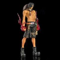 Figura De Anime 26cm One Piece Portgas D Ace Puño De Fuego Postura De Estación Estatua PVC De Colección Para Escritorio Regalo De Juguete - details 1