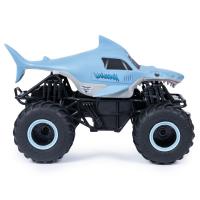 SPIN MASTER - MONSTER JAM - COCHE TELEDIRIGIDO MEGALODON - Coche RC Monster Jam Megalodon a Escala 1:24 - 2.4GHZ hasta 76m - 6044952 - Juguetes Niños +4 Años - details 2