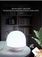 Lámpara De Noche LED Portátil Con Control Remoto Y Luz Dimmable Para Dormitorio Lámpara De Escritorio Para Lectura Y Decoración De Ambiente - details 4