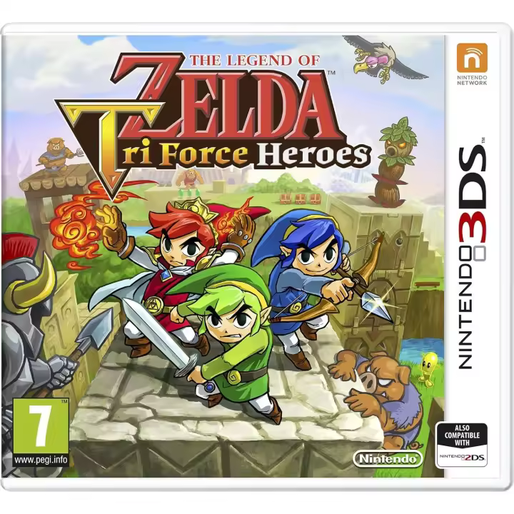 The Legend of Zelda Tri Force Heroes Nintendo 3DS PAL España - 1