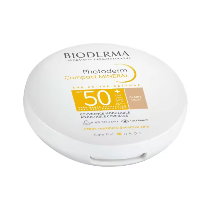 BIODERMA Photoderm MAX Compacto Solar Mineral Claro Spf50 (10gr) ✅ Entrega 24/72h - 1