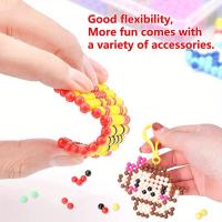 Kit De Manualidades DIY Con Cuentas Adhesivas De Agua 4.5mm Set Creativo Para Refill Juguete 3D PUZZLE Para Niños De 3-6 Años Material Plástico - details 3