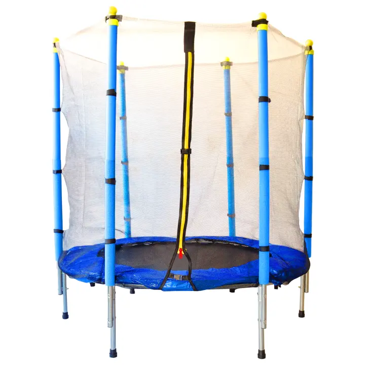 Bonplus BP  Cama Elástica para Niños  Trampolín de Jardín  Red de Seguridad  Diámetro 140 CM  Cama Elástica de Exterior - 1