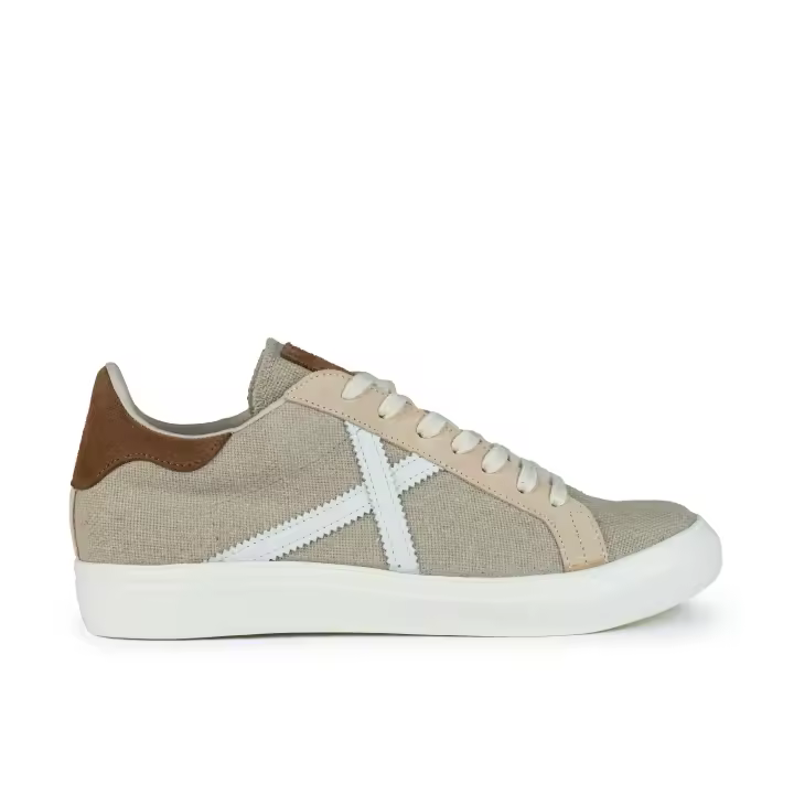 DEPORTIVAS MUNICH CANVAS BEIGE RETE 91 - 1
