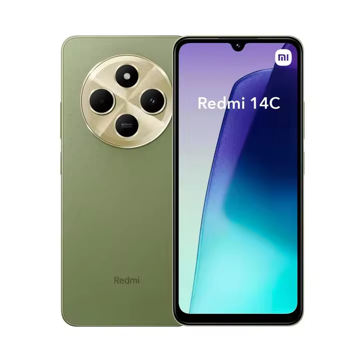 XIAOMI REDMI 14C 4G NFC 128GB+6GB RAM PANTALLA 6.88'' 120HZ HD+ / CÁMARA TRASERA DOBLE 50MP / FRONTAL 13MP / ANDROID / GPS / WIFI 5 / BLUETOOTH 5.3 / BATERÍA 5.160MAH / CARGA RÁPIDA 18W / CONECTOR USB-C / SMARTPHONE TELÉFONO MÓVIL LIBRE - 1
