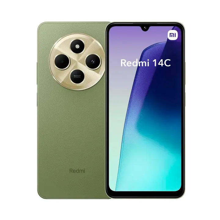 XIAOMI REDMI 14C 4G NFC 128GB+6GB RAM PANTALLA 6.88'' 120HZ HD+ / CÁMARA TRASERA DOBLE 50MP / FRONTAL 13MP / ANDROID / GPS / WIFI 5 / BLUETOOTH 5.3 / BATERÍA 5.160MAH / CARGA RÁPIDA 18W / CONECTOR USB-C / SMARTPHONE TELÉFONO MÓVIL LIBRE - 1