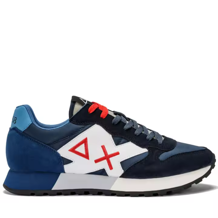 SUN68 Zapatos Hombre Sun68 Sneakers Jaki Solid Azul Marino - 1