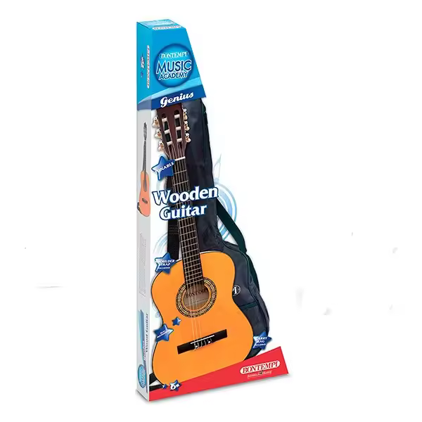 Bontempi Guitarra Clásica Madera 92 Cm - Sonido Auténtico - 1