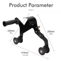 Adaptador De Cinta De Lijado Para Máquina De Lijado Y Polido M14/M10 Accesorios De Herramienta Eléctrica Con 5 Piezas De Cinta De Lijado - details 3