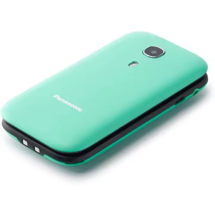 Telefono Movil Panasonic KX-TU400EXC para Personas Mayores/ Turquesa - 1