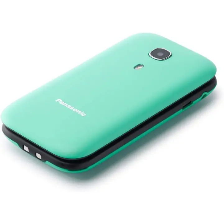 Telefono Movil Panasonic KX-TU400EXC para Personas Mayores/ Turquesa - 1