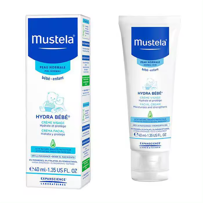 Mustela Hydra Bebe Crema Facial 40 ml - 1