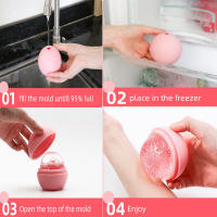 1pc Rodillo De Hielo Para Rostro Y Ojos Herramienta De Cuidado De La Piel Rodillo De Belleza Facial Molde De Hielo De Silicona - details 5