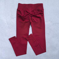 Leggings Mujer Scrunch Sin Costuras Yoga Gimnasio Deportes Pantalones De Fitness Ropa De Entrenamiento Tallas Verdaderas Cómodas - details 4