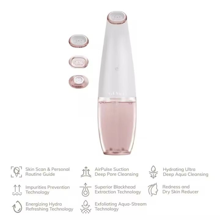Limpiador facial Aqua-Stream | Herramientas y cepillos 8 en 1 GESKE - 1
