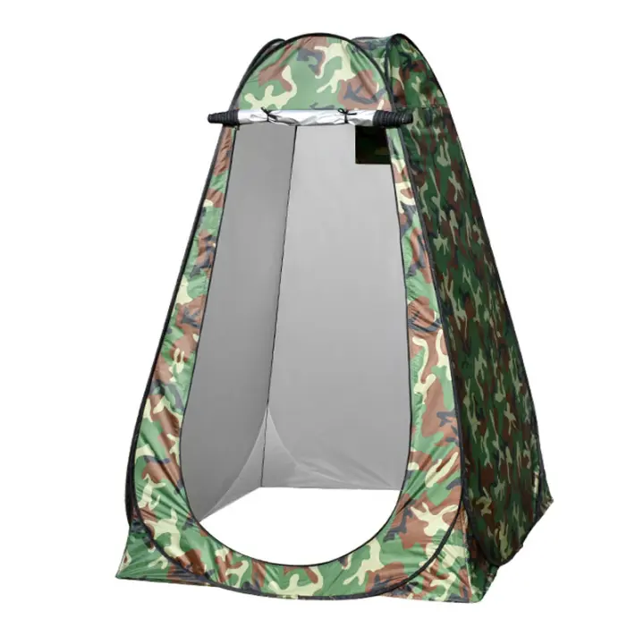 Tienda de cambio al aire libre, acampar baño y mantener caliente la tienda de cambio de ropa, adecuado para acampar al aire libre/pesca/camping/playa - 1
