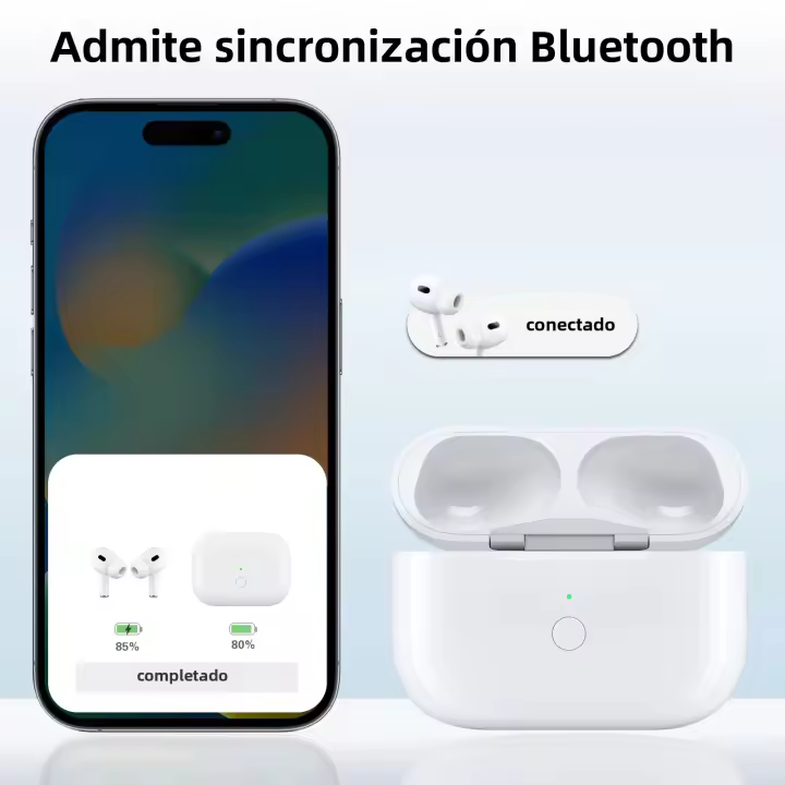 Carcasa De Carga Compatible Para AirPods pro 2 Auténtica (No Incluye Auriculares), Ideal Para Reemplazo Cuando Lot - 1