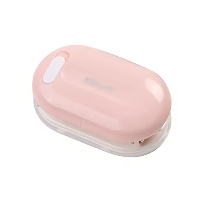 Pulverizador De Papel KW-triO Mini Portátil Soporte De 5.5mm Capacidad De 5 Hojas Para Diario De Encuadernación DIY - 1
