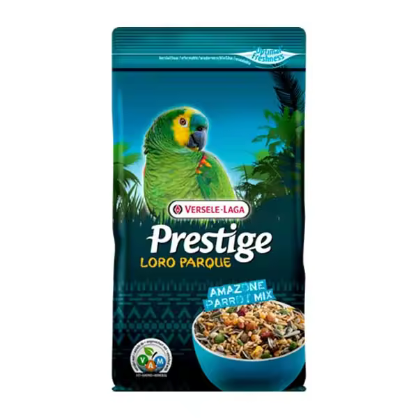 Versele Laga Loro Parque Amazona Mix Prestige 1kg Comida de Pájaros - 1