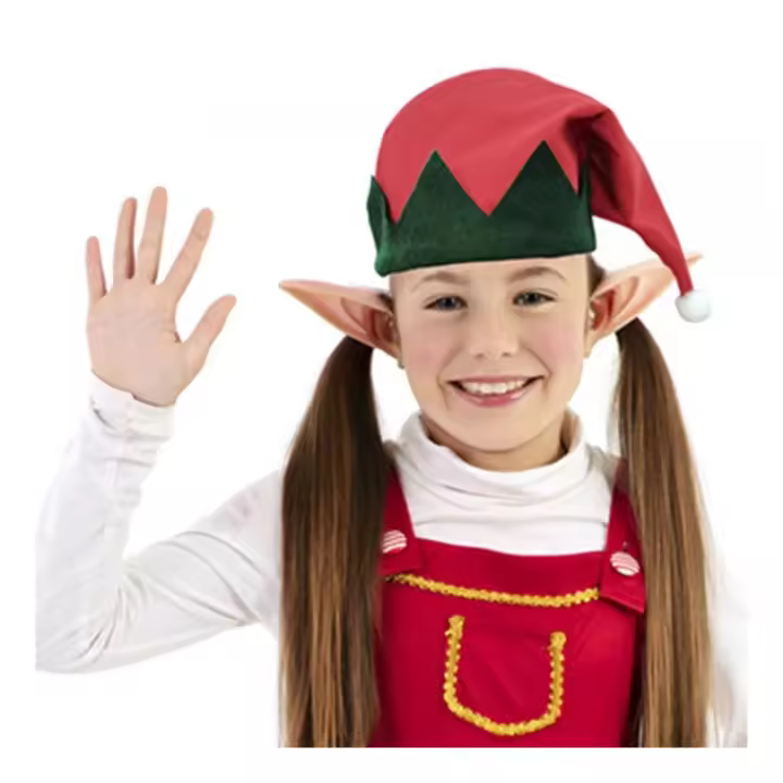 Eurocarnavales Gorro de Elfo Infantil en varios tamaños de diámetro - 1