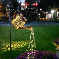 Lámpara Solar De Jardín Decorativa En Color Cálido Con Botella De Riego Incluida Luz Solar Colgante Para El Jardín - details 6