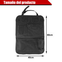 Bolsa Organizadora para Asiento de Coche con Bandejita,Múltiples Bolsillos, Fácil de Instalar y Óptimo Espacio de Almacenamiento - details 1