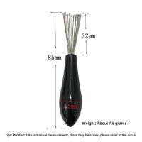 Limpieza De Cepillo De Pelo 2pcs Herramientas De Belleza Con Mango De Plástico Limpiador Removedor De Enredos Para Cabello - details 3